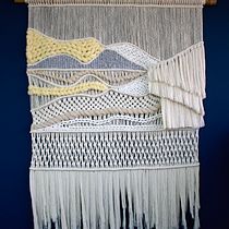 Mi Proyecto del curso: Desierto de sal. Macramé project by Natalie Rojas Arbe - 04.29.2021