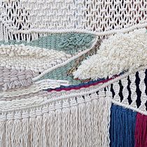 Meu projeto do curso: Introdução ao macramê: criação de um tapete decorativo. Macramé project by Teresa Leite - 04.26.2021