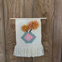 My project in Tapestry Weaving in a High-Warp Loom course. Arts, and Crafts project by Kirsty Ross - 04.26.2021