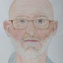 Mi Proyecto del curso: Cuaderno de retratos en acuarela. Fine Arts, Painting, Drawing, Watercolor Painting, and Portrait Drawing project by mdelgadom - 04.24.2021