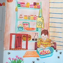 Mon projet du cours : Carnet de croquis pour explorer votre style de dessin. Sketchbook project by Xuane - 04.27.2021