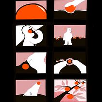 My project in Creation and Development of Graphic Novels course. Un projet de Stor , et telling de kannalin - 27.04.2021