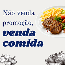 Não venda promoção, venda comida.. Cop, and writing project by Caio Fernandes - 05.03.2021