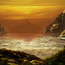 Mi Proyecto del curso: Matte Painting: creando mundos fotorrealistas. Matte Painting project by Javier Vizcaino - 04.28.2021