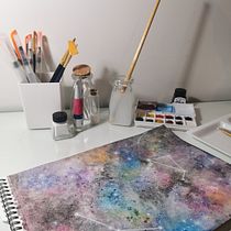 Lindísimo Curso <3 . Un progetto di Pittura ad acquerello di Gabriela Rivera - 02.05.2021
