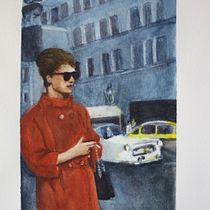 Audrey. Un progetto di Disegno artistico di Maria Cruz Urgellés Sardón - 29.04.2021