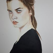 My project in Watercolor Portrait from a Photo course. Watercolor Painting project by philipancliffe - 04.29.2021