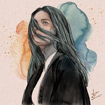 My project in Illustrated Portraits with Procreate course.  projeto de Igor Kulakov - 29.04.2021