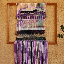 My project in Introduction to Textile Weaving course. Een project van Craft van Eleftheria V. - 30.04.2021