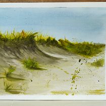 My project in  Natural Landscapes in Watercolor course. Een project van Schilderij van Kenji Dormitorio - 06.05.2021