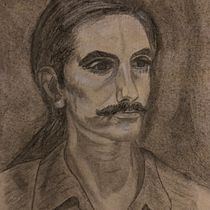 Mi Proyecto del curso: Retrato realista al carboncillo. Traditional illustration project by Mónica Scholz Palacios - 04.30.2021