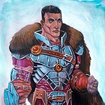 LORDS OF THE NORTH. Een project van Stripboek,  Tekening, Tekening met potlood, Ontwerp van personages,  Illustratie met inkt,  Acr y lschilderij van fabriciopireslima - 30.04.2021