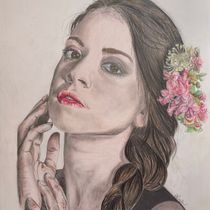 My project in Contemporary Portraits with Graphite course . % Helene Rush tarafından hazırlanan Güzel sanatlar projesi - 04.30.2021