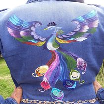 Mi Proyecto del curso: Diseño de moda: pintura y bordado sobre prendas . Pintura, Design de moda, Bordado, DIY, Upc, e cling projeto de gloriacristinasilva227 - 02.06.2021