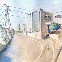 My project in Architectural Sketching with Watercolor and Ink course. Watercolor Painting project by Ruaidhri O'Mahony - 04.30.2021