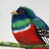 Mi Proyecto del curso: Técnicas experimentales de acuarela para principiantes . Traditional illustration, Fine Arts, Watercolor Painting, and Naturalistic Illustration project by LLiced Leal - 04.26.2021