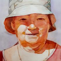 My project in Artistic Portrait with Watercolors course. Un progetto di Pittura ad acquerello di Tatiana Efremova - 30.04.2021