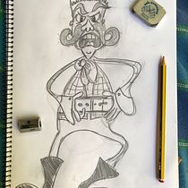 Mi Proyecto del curso: Introducción a la creación de personajes estilo cartoon. Un projet de Illustration traditionnelle de nataliamanago - 22.04.2021