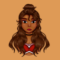 Meu projeto do curso: Retrato de personagens femininas com Procreate. Projekt z dziedziny  Sztuki piękne,  R, sunek art, st i czn użytkownika Sofia Auada Capelossa - 01.05.2021