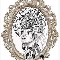 Mi Proyecto del curso: Diseño e ilustración digital de tatuajes con Procreate trabajo Final. Traditional illustration, Graphic Design, Digital Illustration, Tattoo Design, and Digital Drawing project by Luis Mendez - 04.28.2021