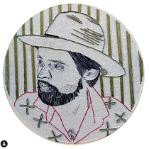 Mi Proyecto del curso: Creación de retratos bordados. Embroider project by javiera.veliz.f - 05.02.2021