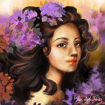 My project in Digital Fantasy Portraits with Photoshop course. Ilustração tradicional projeto de Yesim Dizdaroglu - 28.04.2021