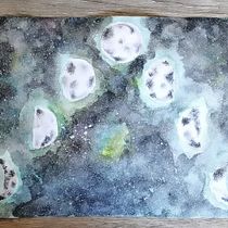 Mon projet du cours : Techniques modernes d’aquarelle. Un progetto di Pittura ad acquerello di claire - 02.05.2021