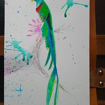 My project in Artistic Watercolor Techniques for Illustrating Birds course. Watercolor Painting, Traditional illustration, Realistic Drawing, and Naturalistic Illustration project by Edit Mason - 04.30.2021