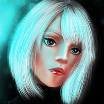 My project in Female Character Portraits in Procreate course. Projekt z dziedziny Ilustracja c i frowa użytkownika riyanoby1995 - 08.05.2021