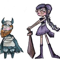 Mi Proyecto del curso: Fábrica de personajes ilustrados. Traditional illustration, Character Design, Digital Illustration, Children's Illustration, and Narrative project by Alicia - 05.02.2021