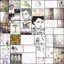 My project in Creative Drawing Techniques for Beginners course. Un proyecto de Dibujo e Ilustración tradicional de Zuzanna Gadomska - 02.05.2021