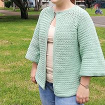 Mi Proyecto del curso:  Top-down: prendas a crochet de una sola pieza. Crochet project by garciarivas_laura - 05.02.2021