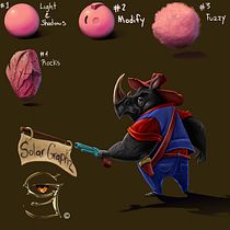My project in Digital Painting for Characters: Color and Light course. Design de personagens projeto de Joey Garcia - 03.05.2021