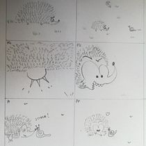 Cartoon 1.  project by Louise - 05.03.2021