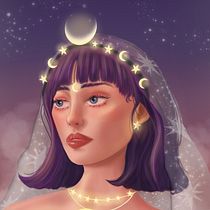 My project in Digital Fantasy Portraits with Photoshop course. Pintura digital projeto de lexaq - 03.05.2021