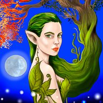Il mio progetto del corso: Ritratti digitali fantastici con Photoshop. Ilustração tradicional projeto de l_vera - 30.04.2021