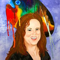 My project in Expressive Watercolor Portraits course. Watercolor Painting project by Joane Eby - 05.20.2021