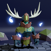 Mi Proyecto del curso: Modelado de personajes low poly para videojuegos  Ein Projekt aus dem Bereich 3D und 3-D-Modellierung von Eugenio Romero Martín - 03.05.2021