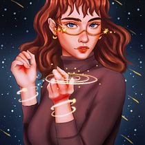 Mi Proyecto del curso: Retratos digitales de fantasía con Photoshop. Ilustração tradicional projeto de Daniel Guachamin - 03.05.2021