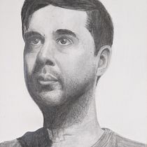 My project in Realistic Portrait with Graphite Pencil course. Drawing, and Pencil Drawing project by Walter Rodriguez - 04.30.2021