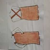 Mi Proyecto del curso: Introducción al diseño de moda. Een project van Kostuumontwerp van Josefina Andrea Pérez Andrades - 07.05.2021
