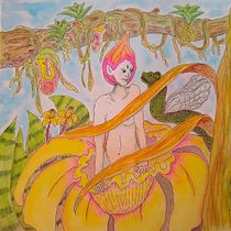 Mi Proyecto del curso: Animalario botánico: acuarela, tinta y grafito. Traditional illustration, Character Design, and Painting project by Ana Karina Moreno - 05.05.2021