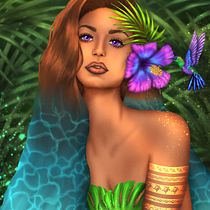 My project in Digital Fantasy Portraits with Photoshop course. Concept Art, Desenho digital, e Desenho de retrato projeto de Konstantin Paskov - 05.05.2021