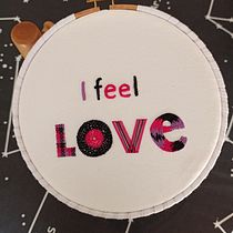 Mi Proyecto del curso: Letras bordadas: el hilo como herramienta gráfica. Embroider project by Núria Roch - 05.05.2021