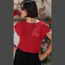 Mi Proyecto del curso:  Top-down: prendas a crochet de una sola pieza. Fashion Design, Fiber Arts, DIY, and Crochet project by Marina-Electra Fuentes - 05.05.2021