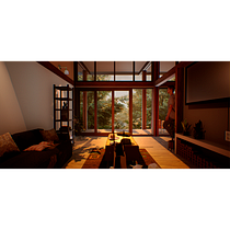 Mi Proyecto del curso: Infoarquitectura de interiores con Unreal Engine 4. Un projet de Architecture, ArchVIZ, 3D, Architecture d'intérieur, Architecture numérique , et Conception 3D de Max Ureña - 30.09.2021