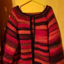 Mi Proyecto del curso:  Top-down: prendas a crochet de una sola pieza. Fiber Arts project by Sandra Vitelli - 05.03.2021