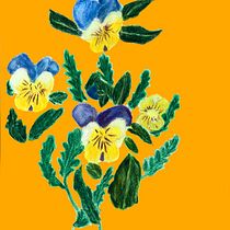 Mon projet du cours : Illustration botanique à l’aquarelle. Ilustração tradicional projeto de Jacques Delaunay - 06.05.2021