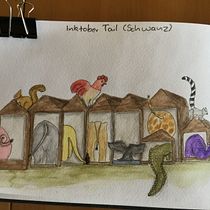 Mein Kursprojekt: Die Sketching Kunst: Transformiere Skizzen in Kunst Ein Projekt aus dem Bereich Traditionelle Illustration von Ulrike Stich - 10.05.2021