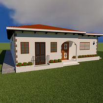 Mi Proyecto del curso: Visualización arquitectónica con V-Ray para SketchUp Ein Projekt aus dem Bereich Architektur von dayana_herrera95 - 06.05.2021